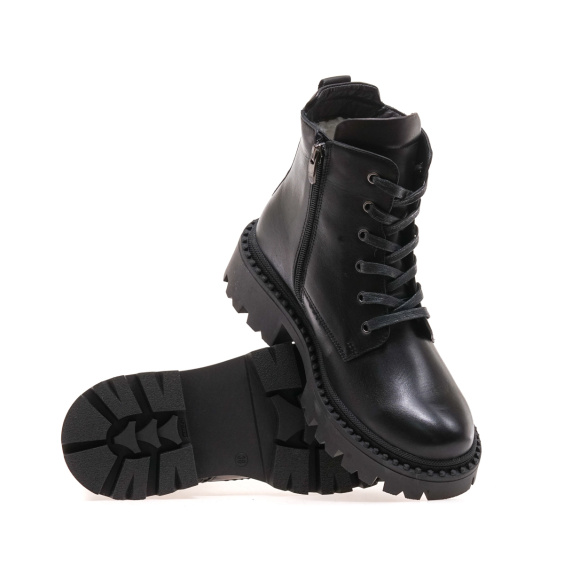 Черевики IKOS 4083-1S/BLACK LEATHER