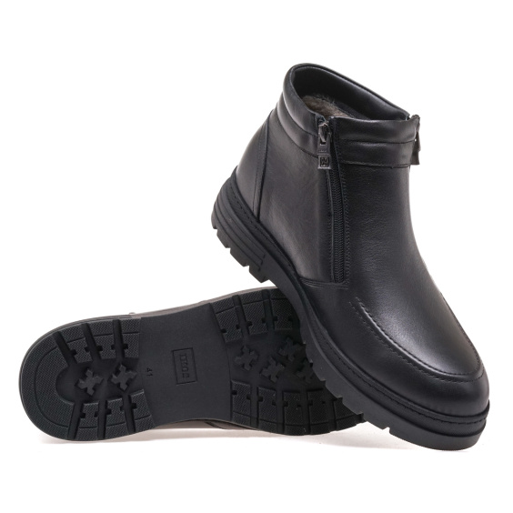 Черевики комфорт IKOS 329-1S-OW/BLACK LEATHER