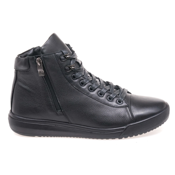 Черевики комфорт IKOS 335-1S-OW/BLACK LEATHER