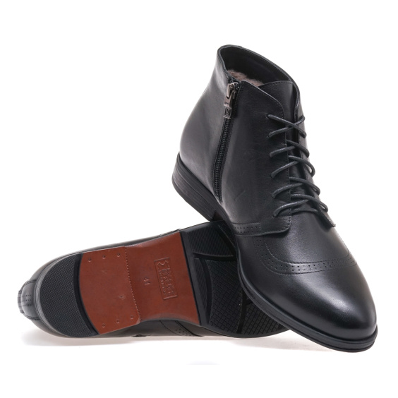 Черевики комфорт IKOS 3640-1BN/BLACK LEATHER