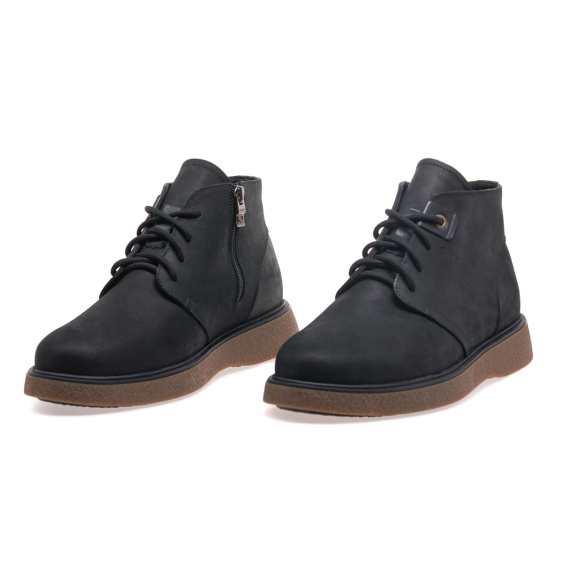 Черевики комфорт IKOS 368-18S-OW/BLACK NUBUK