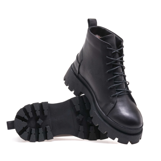 Черевики IKOS 6060-1 S-OW/BLACK LEATHER