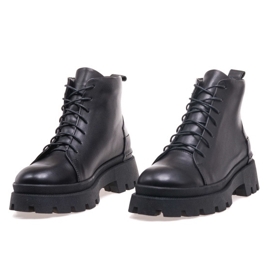 Черевики IKOS 6060-1 S-OW/BLACK LEATHER