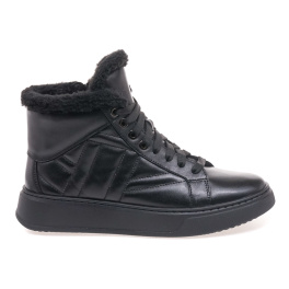 STEPTER 8608-OW/BLACK LEATHER