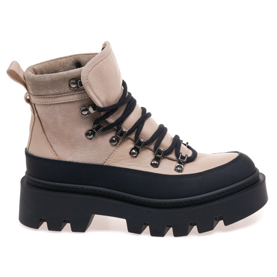 Черевики NESSI 24688-F/BEIGE+BL