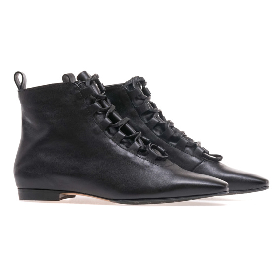 Черевики BRAVO MODA 2462/CZARNA SKORA