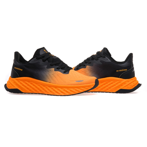 Кросівки RESTIME CML25516/ORANGE+BLACK