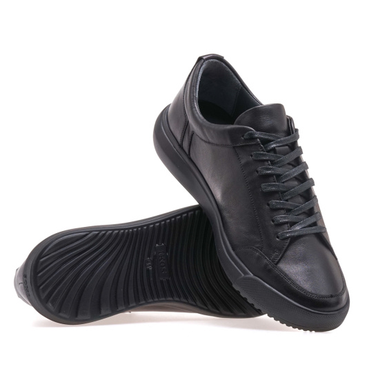 Кеди IKOS 259-1/BLACK LEATHER