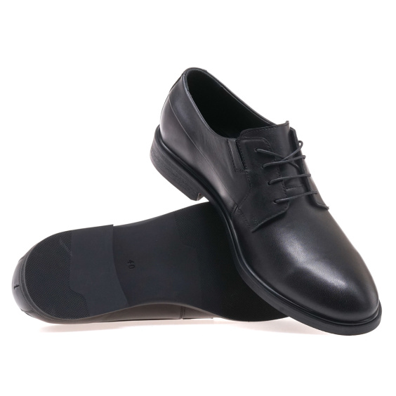 Туфлі комфорт IKOS 424-1/BLACK LEATHER