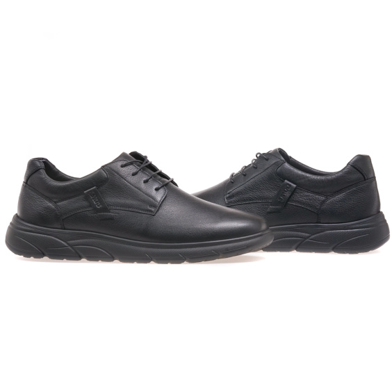 Туфлі комфорт IKOS 415-1/BLACK LEATHER