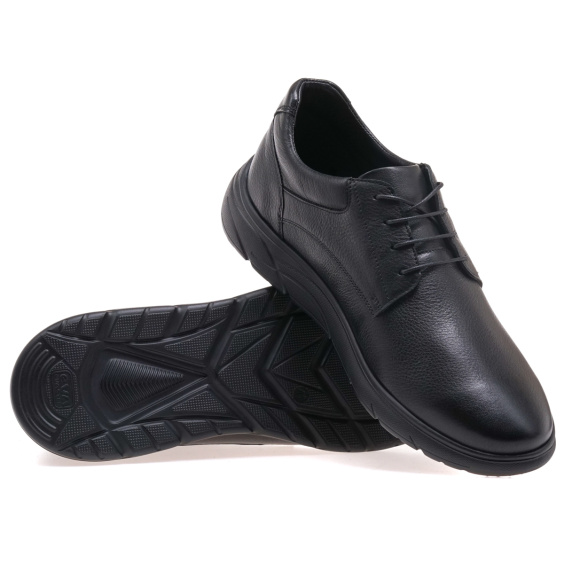 Туфлі комфорт IKOS 415-1/BLACK LEATHER