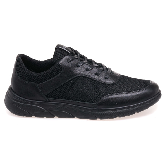 Кросівки IKOS 411-1L/BLACK LEATHER