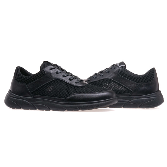 Кросівки IKOS 411-1L/BLACK LEATHER
