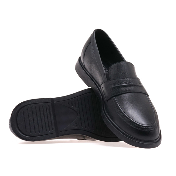 Лофери IKOS 417-1/BLACK LEATHER