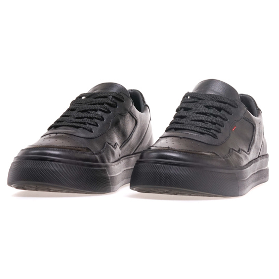 Кеди IKOS 0171-1/BLACK LEATHER