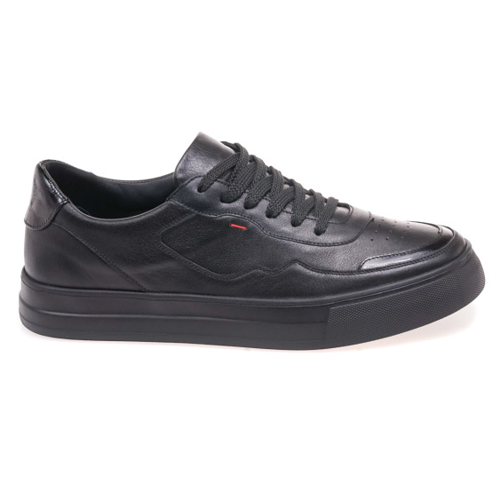Кеди IKOS 0171-1/BLACK LEATHER