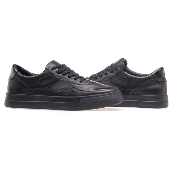 Кеди IKOS 0171-1/BLACK LEATHER