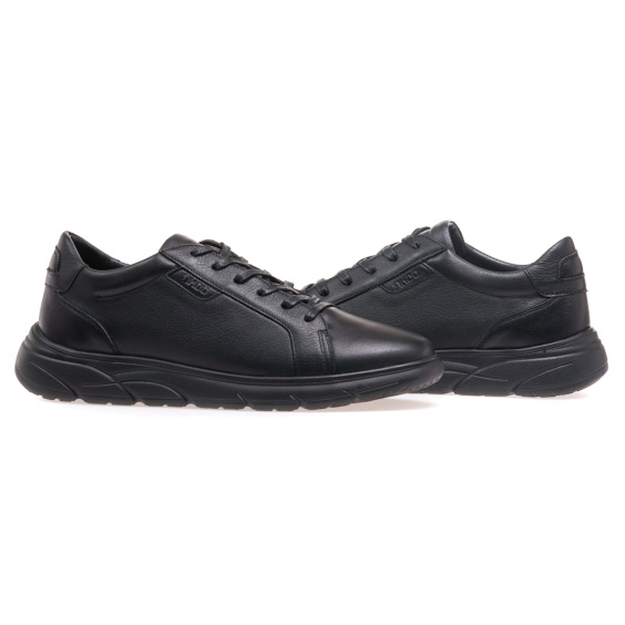 Туфлі комфорт IKOS 406-1/BLACK LEATHER
