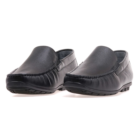 Мокасини IKOS 1442-11/BLACK LEATHER