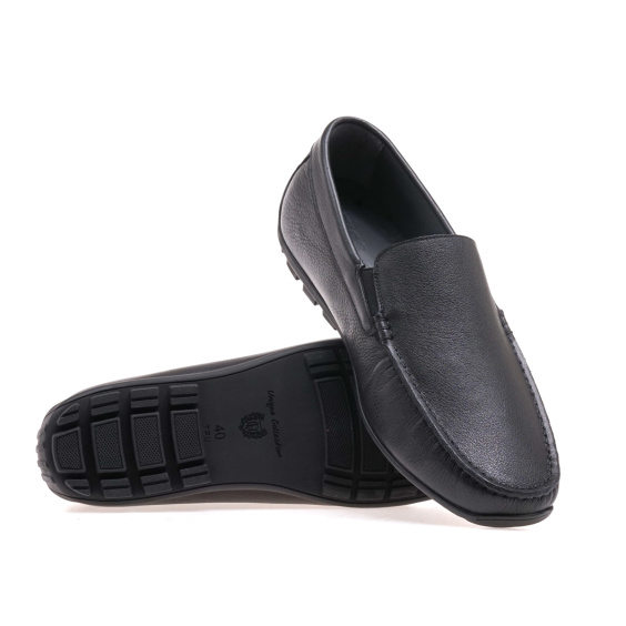 Мокасини IKOS 1442-11/BLACK LEATHER