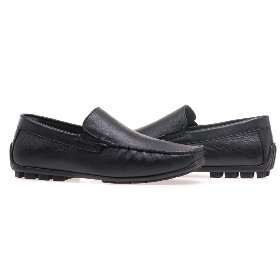 Мокасини IKOS 1442-11/BLACK LEATHER