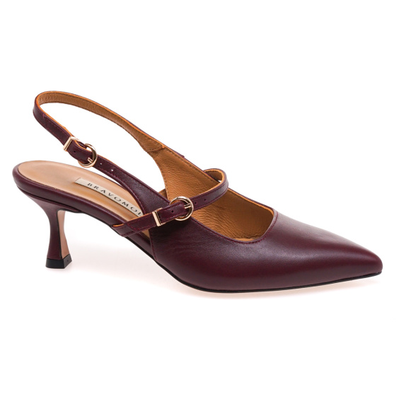 Босоніжки BRAVO MODA 0342/BORDO SKORA