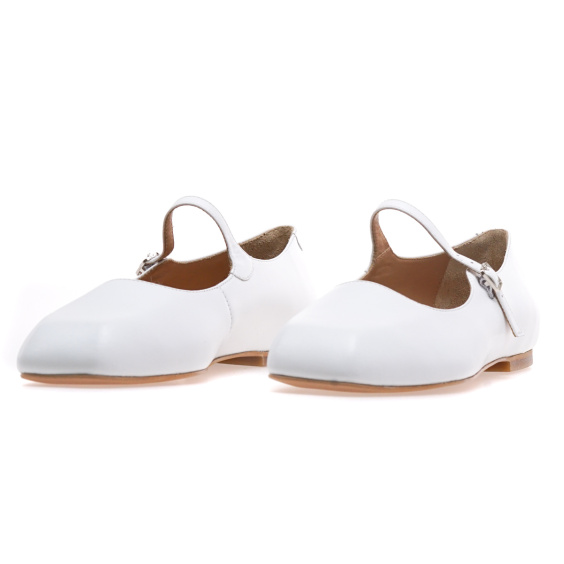 Балетки IKOS 6041-2/WHITE LEATHER