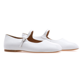 IKOS 6041-2/WHITE LEATHER