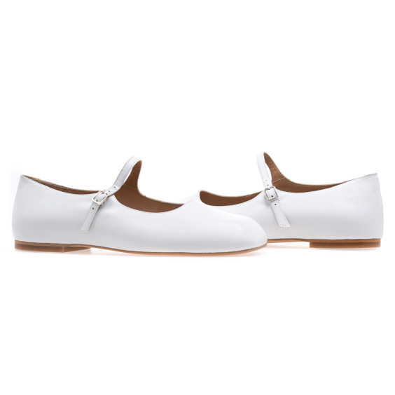 Балетки IKOS 6041-2/WHITE LEATHER