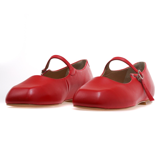 Балетки IKOS 6041-15/RED LEATHER