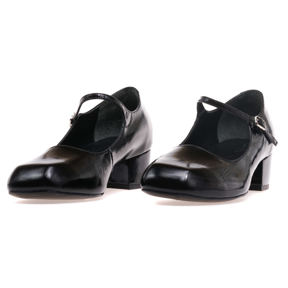Туфлі IKOS 6058-7/BLACK LAK