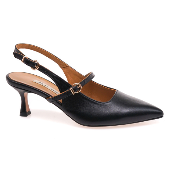 Босоніжки BRAVO MODA 0342/CZARNY SKORA
