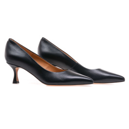 BRAVO MODA 0215/CZARNA SKORA