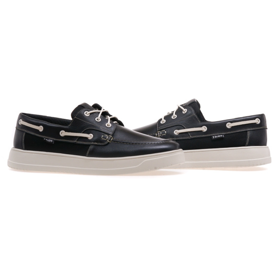 Туфлі комфорт IKOS 403-1L/BLACK LEATHER