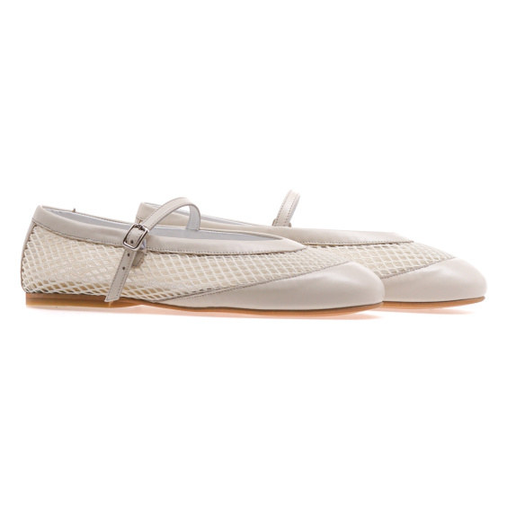 Туфлі IKOS 8076-2L/BEIGE LEATHER