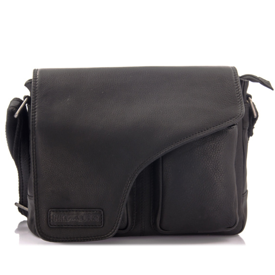 Сумка чоловіча HILL BURRY 3062 BLACK