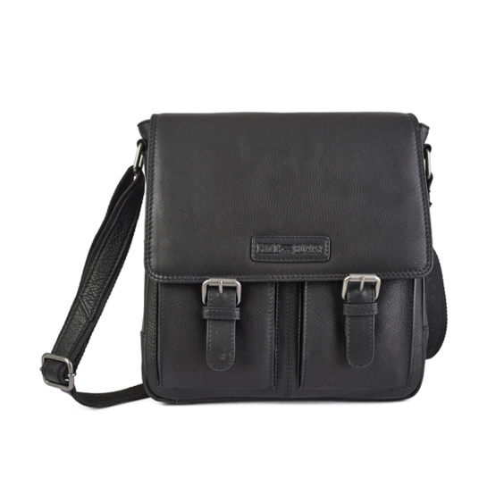 Сумка чоловіча HILL BURRY 3076 BLACK