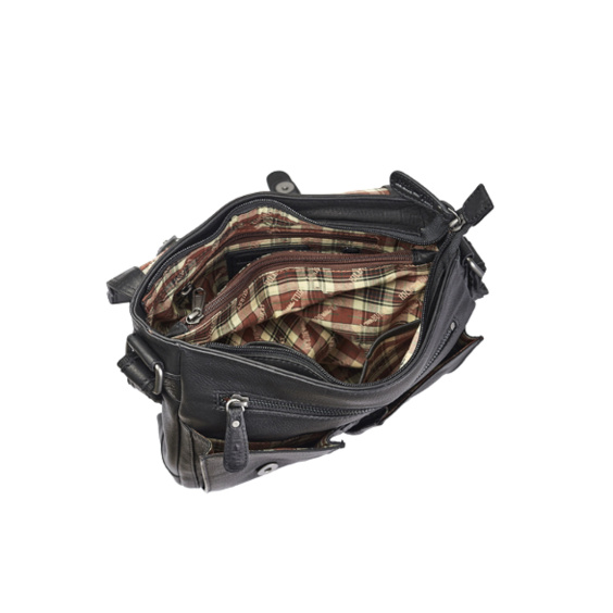 Сумка чоловіча HILL BURRY 3076 BLACK