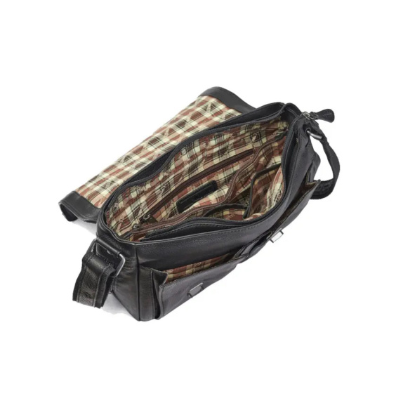 Сумка чоловіча HILL BURRY 6198/BLACK/LICO