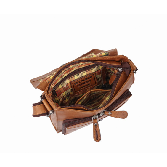 Сумка чоловіча HILL BURRY 15244 BROWN