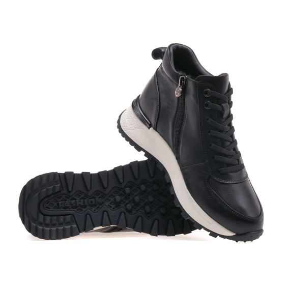 Черевики ANEMONE AQ431052M-45-THS/BLACK LEATHER