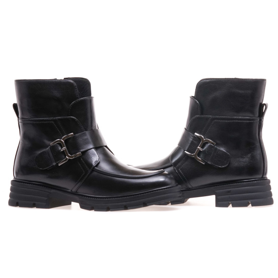 Черевики ANEMONE PY4807M-607A/BLACK LEATHER