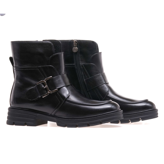 Черевики ANEMONE PY4807M-607A/BLACK LEATHER