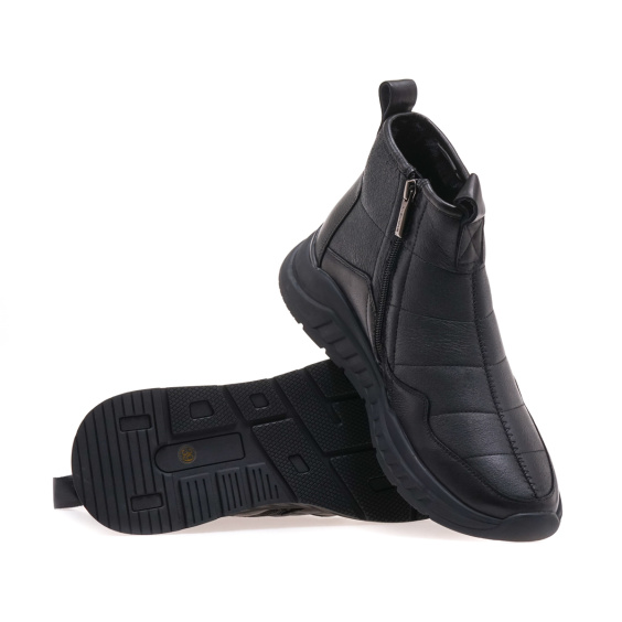 Черевики комфорт ANEMONE AQ42108M-44/BLACK LEATHER