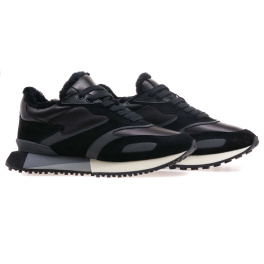 ANEMONE H42488M-11-1/BLACK LEATHER