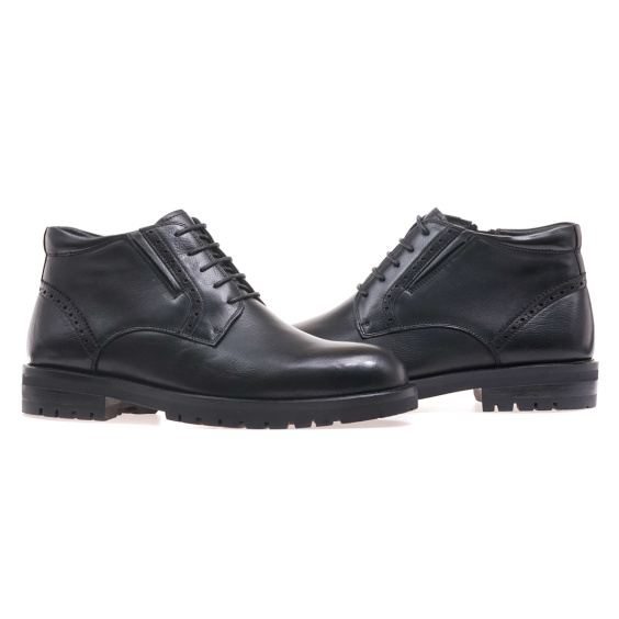 Черевики комфорт ANEMONE AL4250F-01M-T1/BLACK LEATHER