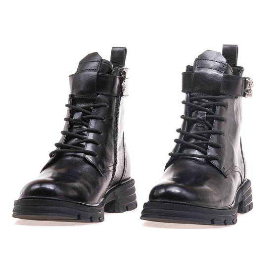 Черевики ANEMONE PY4807M-05A/BLACK LEATHER