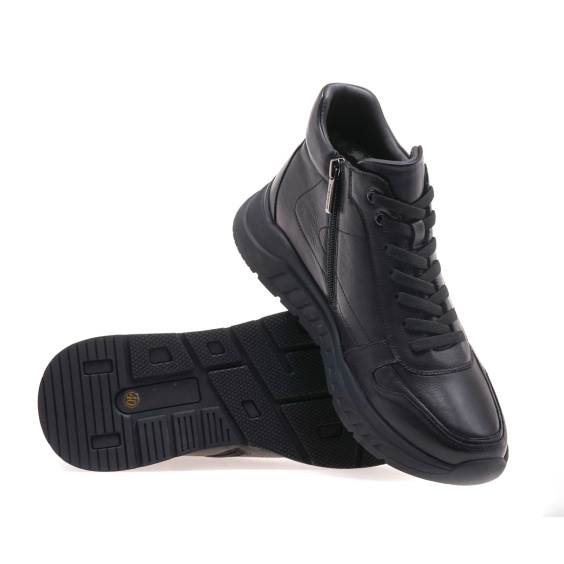 Черевики комфорт ANEMONE AQ42108M-43-THS/BLACK LEATHER
