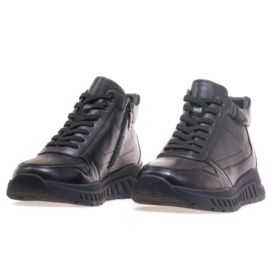 Черевики комфорт ANEMONE AQ42108M-43-THS/BLACK LEATHER
