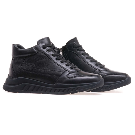 Черевики комфорт ANEMONE AQ42108M-43-THS/BLACK LEATHER